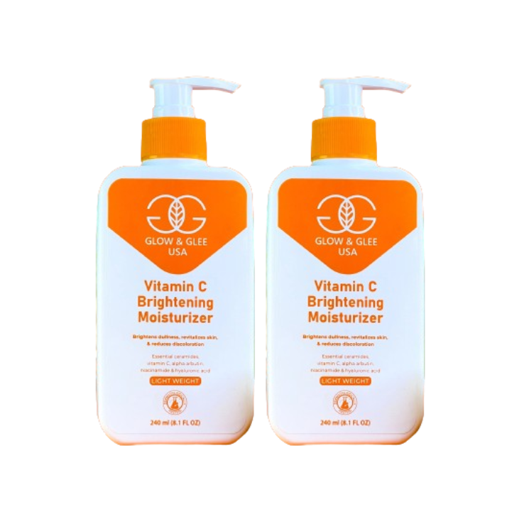GLOW & GLEE VITAMIN C BRIGHTENING MOISTURIZER 240ML