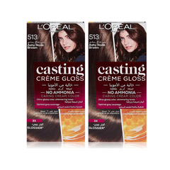 L'Oreal Paris Casting Hair Color, 513 Ashy Nude Brown