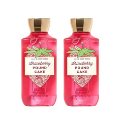 Bath & Body Works Shower Gel For Women 10 Fl Oz (Strawberry Pound Cake)