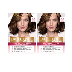 Loreal paris 5.3 Light Golden Brown Excellence Creme New