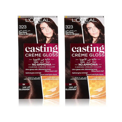 Loreal paris 323 Darkest Warm Brown Casting Creme Gloss