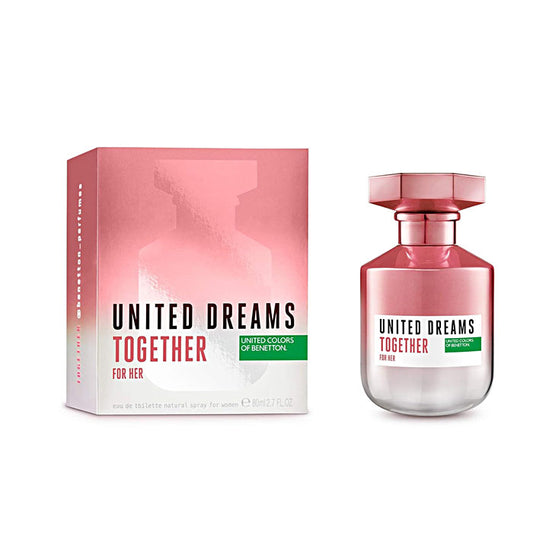 UNITED DREAMS TOGETHER FOR HER BENETTON EDT 80ML