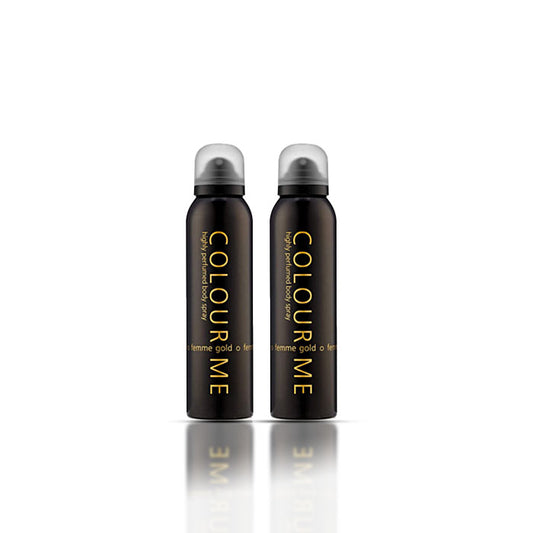 COLOURME FEMME GOLD HIGHLY PERFUMED BODY SPRAY 150ML