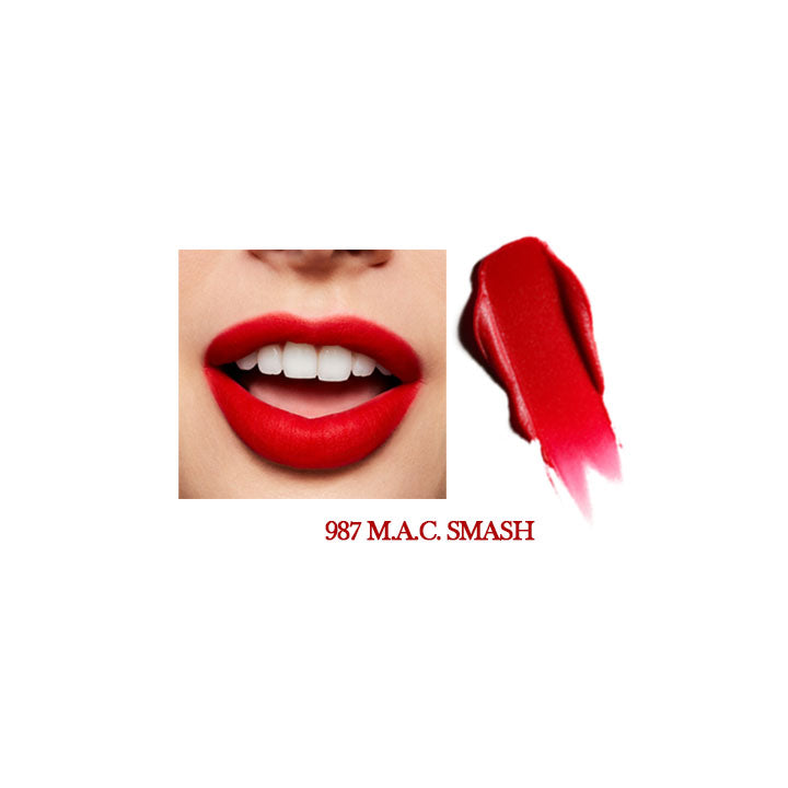 MAC POWDER KISS LIQUID LIP COLOUR M.A.C SMASH
