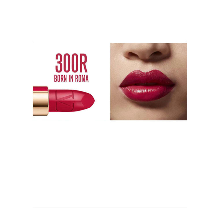 VALENTINO ROSSO MATTE LIPSTICK 300R BORN IN ROMA