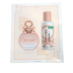 BENETTON COLORS ROSE EDT Gift Set
