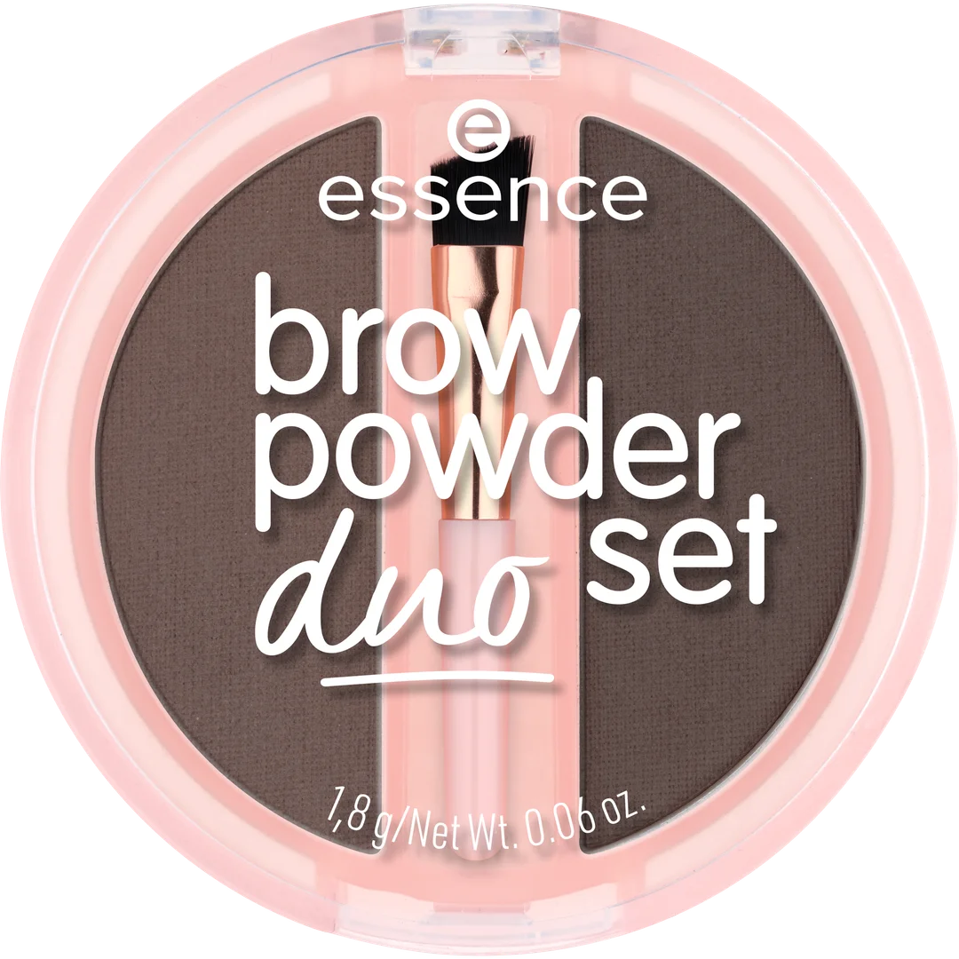 Essence Brow Powder Duo Set 03 Dark