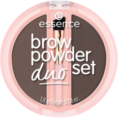Essence Brow Powder Duo Set 03 Dark
