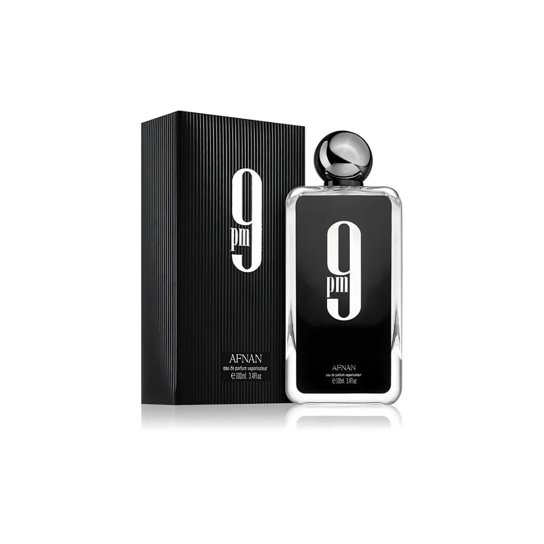 Afnan 9 PM Eau De Parfum Spray for Men 3.4 Fl Oz / 100ml