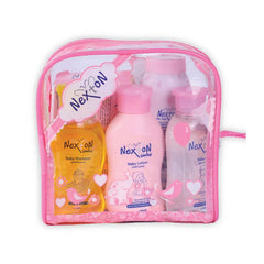 Nexton Baby Gift Pouch SMALL – Pink | Baby Care Essentials