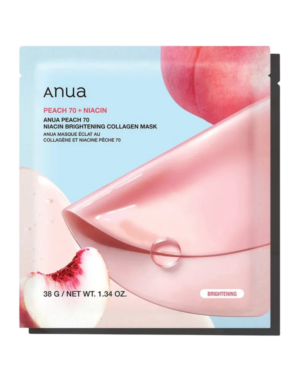 Anua Peach 70 Collagen Mask Box
