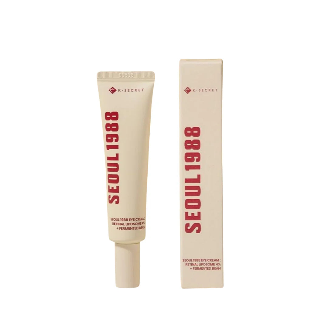 K-Secret SEOUL 1988 Retinal Eye Cream 30ml | 4% Retinal Liposome for Wrinkles & Dark Circles